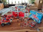 Playmobil super grote brandweer set 4, Kinderen en Baby's, Ophalen of Verzenden, Zo goed als nieuw
