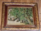 Peinture ancienne de 1886 trouvée dans un grenier => 25€, Enlèvement ou Envoi