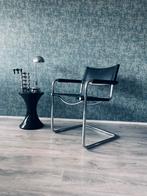 Vintage Mart Stam S34 armchair for Linea Veam,80s, Ophalen, Zwart, Metaal, Bauhaus, Vintage, Mart Stam, Marcel Breuer, Design