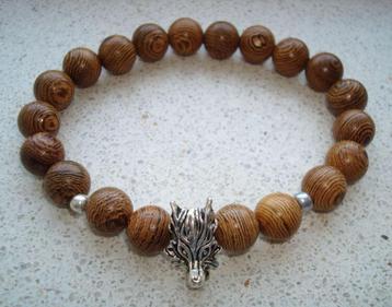 Armband Dragon van wengé - maat naar wens beschikbaar voor biedingen