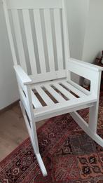 Schommelstoel, Huis en Inrichting, Ophalen, Gebruikt, Wit, Eén