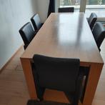 Eettafel + 6 stoelen, Huis en Inrichting, Complete eetkamers, Ophalen, Zo goed als nieuw