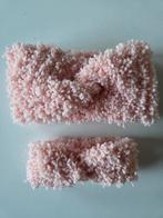 Gebreide meisjes haarband +pop/baby haarband, Ophalen of Verzenden, Nieuw