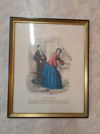 Les modes Parisienne 254 Kleurengravure Frankrijk, Ophalen of Verzenden