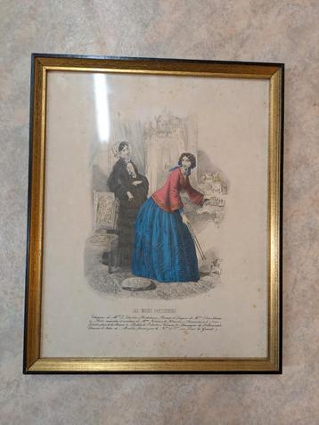Les modes Parisienne 254 Kleurengravure Frankrijk  beschikbaar voor biedingen