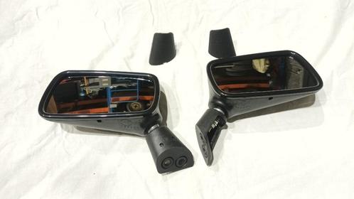 spiegelset Zwarte plastiek, origineel, Classic Mini Cooper, Auto-onderdelen, Spiegels, Mini, Oldtimer onderdelen, Rover, Universele onderdelen