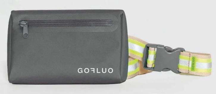 Nieuwe Heuptas buideltas waterdicht zichtbaar fluo grijs, Handtassen en Accessoires, Tassen | Sporttassen, Nieuw, Ophalen of Verzenden