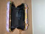 Lila paarse clutch/ handtas Elisabetta Franchi, Handtassen en Accessoires, Tassen | Damestassen, Ophalen of Verzenden, Zo goed als nieuw