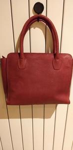 Vintage handtas Claudia Sträter, Handtassen en Accessoires, Tassen | Damestassen, Ophalen of Verzenden, Gebruikt, Rood, Handtas