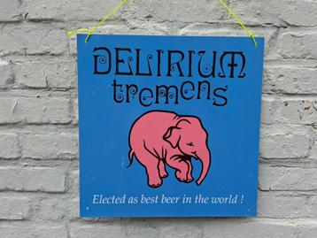 Delirium Bier reclame   beschikbaar voor biedingen