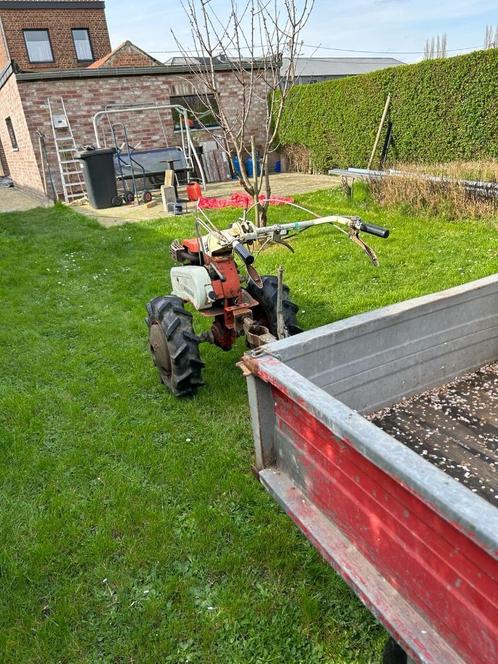 motoculteur Mametora MC200 charue réverssible etat neuf, Tuin en Terras, Hand-tuingereedschap, Zo goed als nieuw, Overige soorten