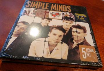 SIMPLE MINDS 5 CD-BOXSET beschikbaar voor biedingen