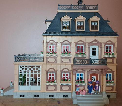 Playmobil nostalgique - Grand maison de poupée + chambres, Kinderen en Baby's, Speelgoed | Playmobil, Zo goed als nieuw, Ophalen
