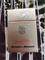 Benson & Hedges sigarettenpakje. vintage-collectie