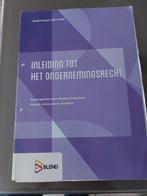 Inleiding tot het ondernemingsrecht, Ophalen, Gelezen