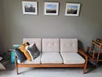 Vintage driezit, Deense midcentury stijl, Huis en Inrichting, Ophalen, Gebruikt, 150 tot 200 cm, Driepersoons