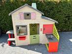 Smoby speelhuisje met keukentje, pic nic bank, Kinderen en Baby's, Ophalen, Gebruikt