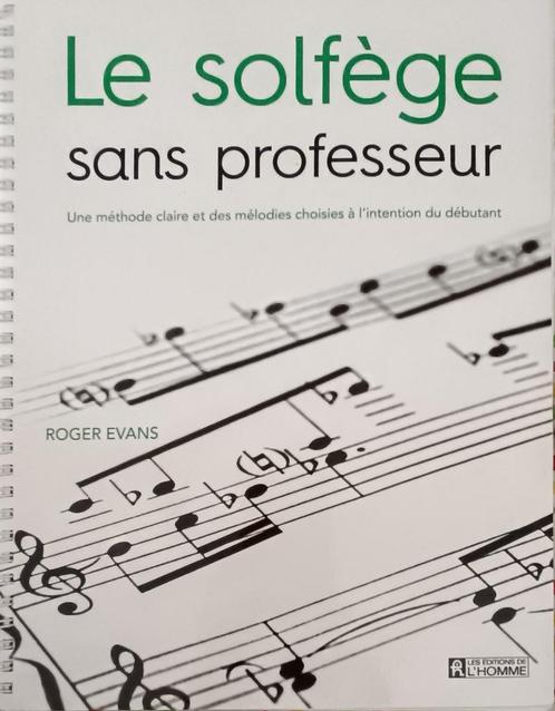 Le Solfège sans Professeur : Roger Evans : GRAND FORMAT, Boeken, Muziek, Gelezen, Overige onderwerpen, Ophalen of Verzenden