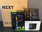 NZXT H510/EVGA ftw3 ultra RTX 3080/high-end gaming pc/wifi, Computers en Software, Desktop Pc's, Ophalen, Custom Build, Refurbished