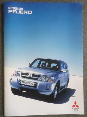 Mitsubishi Pajero Brochure beschikbaar voor biedingen