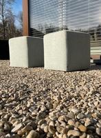 NIEUW zit/voet bank (2 stuks) 44 x 44 cm, Enlèvement