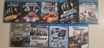 BR - Fast & Furious 1-9 (aparte doosjes) beschikbaar voor biedingen