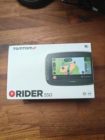 TomTom rider 550 - compleet met accessoires  beschikbaar voor biedingen