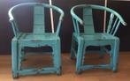 Prachtige antieke stoelen koloniale stijl 2 stuks, Antiek en Kunst, Ophalen