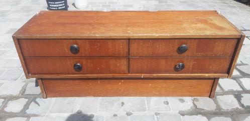 Oude ladenkast, Huis en Inrichting, Kasten | Ladekasten, Gebruikt, Overige materialen, 3 of 4 laden, Ophalen