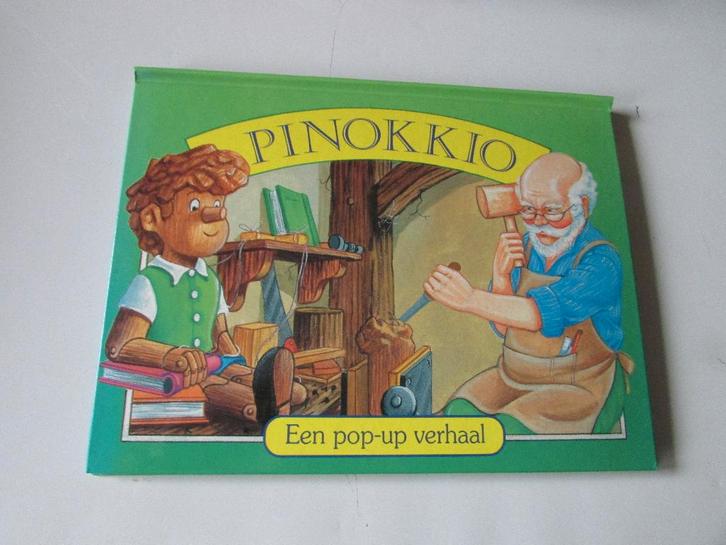 PINOKKIO en een POP-UPBOEK, Livres, Livres pour enfants | Jeunesse | Moins de 10 ans, Neuf, Fiction général, Enlèvement ou Envoi