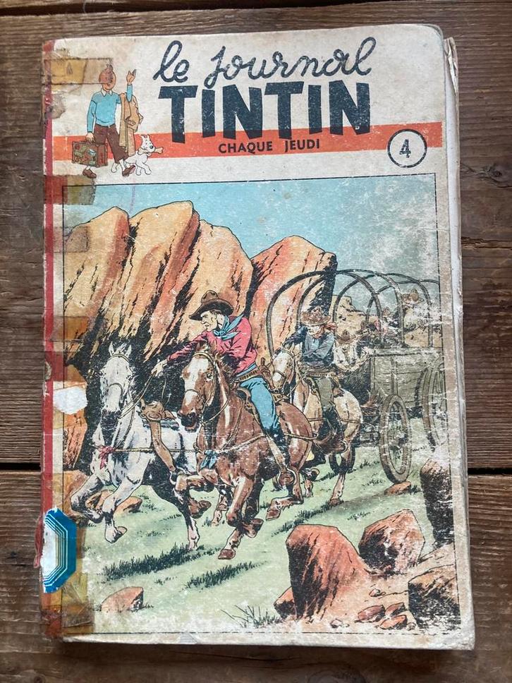 TINTIN's Journal - COLLECTIONS 4-5-6-8-9 set van 5 boeken, Boeken, Stripverhalen, Gelezen, Meerdere stripboeken, Ophalen of Verzenden