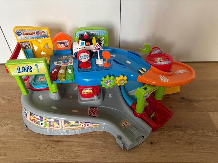 Auto garage Vtech + uitbreiding, Enfants & Bébés, Jouets | Vtech, Comme neuf, Enlèvement