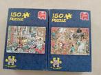 Puzzels Jan van haasteren Opzij en De artiesten 150 stuks, Ophalen of Verzenden, Zo goed als nieuw