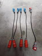te koop stroomkabels voor licht of geluid 220v380v, Ophalen, Zo goed als nieuw, Licht