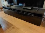 Ikea Besta lage tv kast 180cm 3 schuiven zwart MOET WEG, Enlèvement, 25 à 50 cm, 150 à 200 cm, Moins de 100 cm