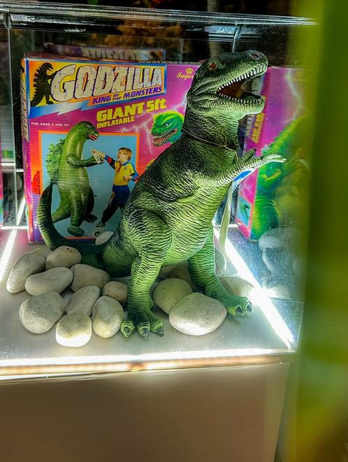 Godzilla vintage inflatable - 1,4m - Sealed 1993 - Zeldzaam, Verzamelen, Speelgoed, Ophalen of Verzenden