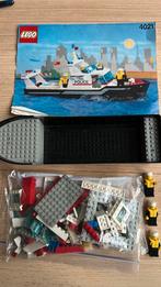 Lego 4021 politieboot, compleet, Kinderen en Baby's, Speelgoed | Duplo en Lego, Ophalen of Verzenden, Gebruikt, Complete set, Lego