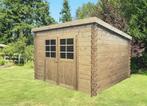 Maison de jardin - Chambre en rondins : 2980 x 2380 mm, Envoi, Goedkooptuinhuis, Riom, Solid, modern, hout, berging., Neuf