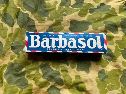 Tube de mousse à raser US WW2 Barbasol taille XL, Collections, Objets militaires | Seconde Guerre mondiale, Enlèvement ou Envoi