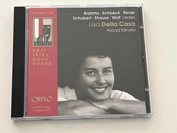 Lisa Della Casa, Arpad Sándor – Lieder beschikbaar voor biedingen