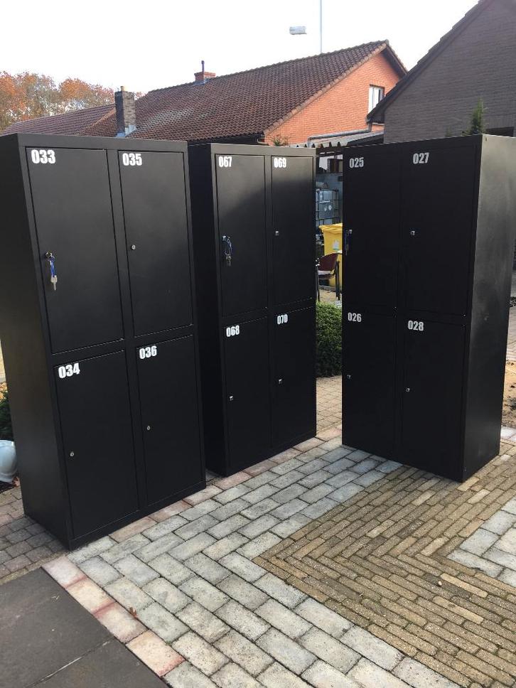 Ruime 4 - deurs lockers / lockerkasten / vakkenkasten, Huis en Inrichting, Kasten | Lockerkasten, Gebruikt, Ophalen