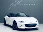 Mazda MX-5 MX-5 1.5i *CUIR*GARANTIE* (bj 2016), Auto's, Mazda, Achterwielaandrijving, Cabriolet, Wit, Leder