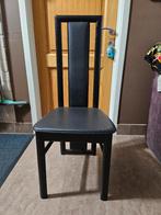 Eetkamer Stoelen zwart, Maison & Meubles, Chaises, Bois, Comme neuf, Enlèvement, Cinq, Six Chaises ou plus