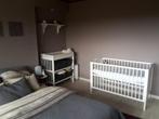 Babybed 60 x 120 cm (+ matras + Aerosleep matrasbeschermer), Ophalen, Gebruikt, Ledikant