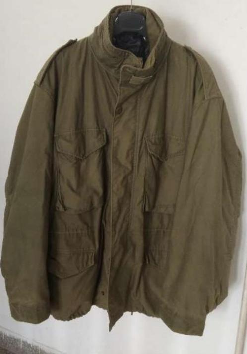 M65 jacke / jacket Alpha orginal from 1975 years, Kleding | Heren, Jassen | Winter, Zo goed als nieuw, Maat 56/58 (XL), Groen