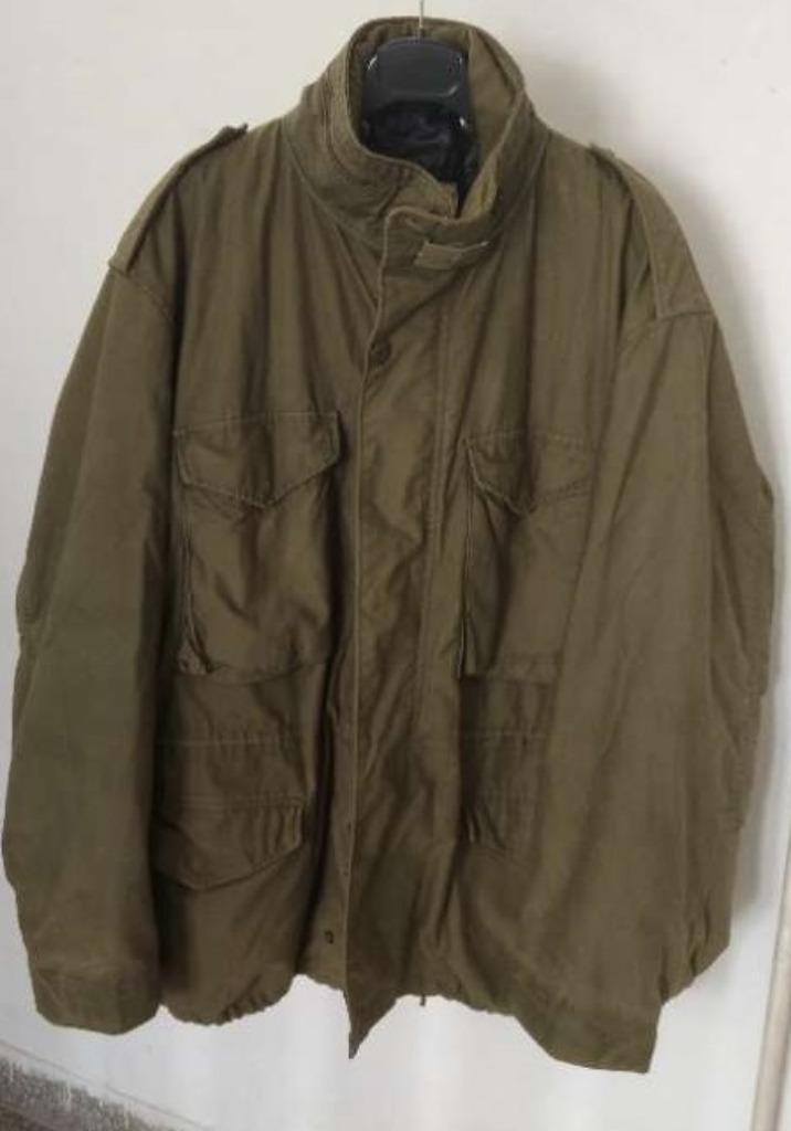 M65 jacke / jacket Alpha orginal from 1975 years, Kleding | Heren, Jassen | Winter, Zo goed als nieuw, Maat 56/58 (XL), Groen