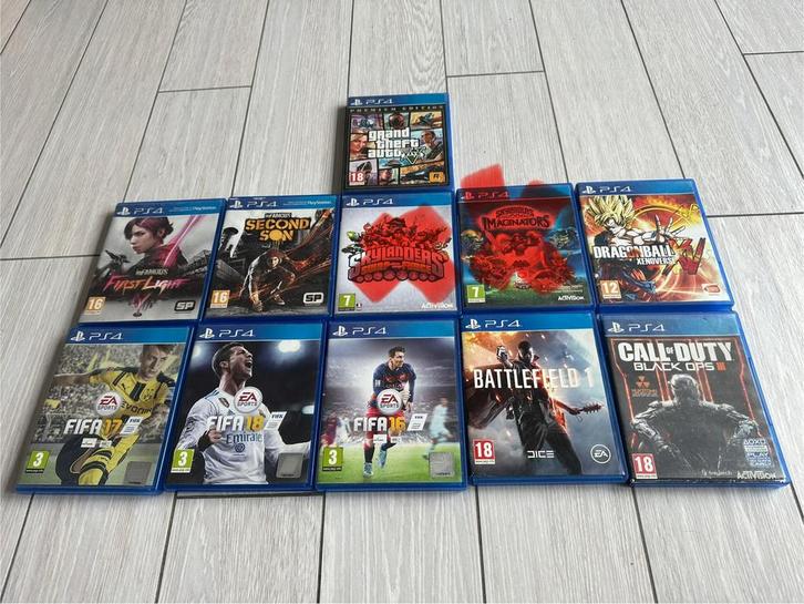 LEES BESCHRIJVING Alle ps4 games alles werkt heel goed, Games en Spelcomputers, Games | Sony PlayStation 4, Zo goed als nieuw
