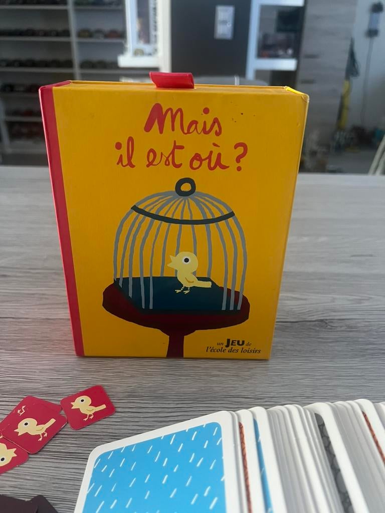 Jeu mais il est où ? De chez école des loisirs, Enlèvement, Comme neuf