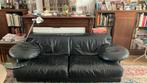 Vintage lederen zetel b&b italia, Huis en Inrichting, Ophalen, 150 tot 200 cm, Tweepersoons, Leer