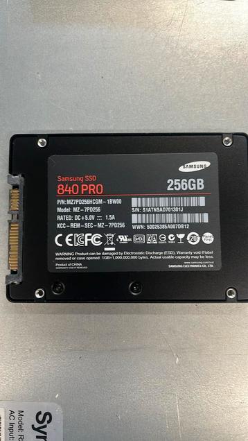 Samsung SSD 840 pro 256GB beschikbaar voor biedingen
